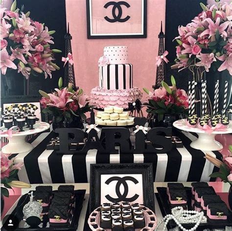 fiesta tematica coco chanel ideas